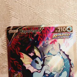 Pokemon TCG Vaporeon Promo SWSH181 Holo Card - Image 4