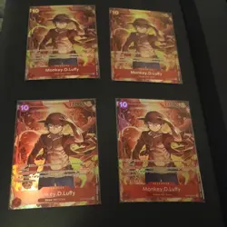 5 Monkey.D.Luffy (Treasure Booster Set) ST10-006 One Piece Promotion Cards Foil - Image 1