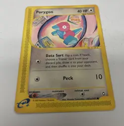 Pokemon TCG Porygon Aquapolis Non-Holo Card 103a/147 - Image 3