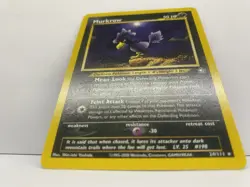 Murkrow 24/111 Neo Genesis Rare - WOTC - Pokemon Card NM/LP - Image 2