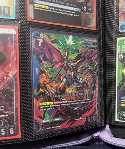Gundam Epyon (LR+) GD02-002 - Gundam TCG Card Game - Dual Impact ALT ART FOIL - Image 1