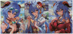 ❤GANYU - FEET - TRIFOLD - Goddess Anime Waifu Card - LEAGUE OF MAIDENS - TF-04 - Image 2