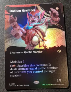Stadium Headliner - Foil - Borderless - TDM - MTG - EN - NM - 0344 - Image 1