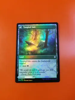 1x Tangled Florahedron // Tangled Vale | FOIL | Zendikar Rising | MTG Magic - Image 2