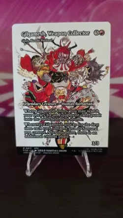 Gilgamesh Weapon Collector NON-FOIL Final Fantasy MTG NM - Image 1