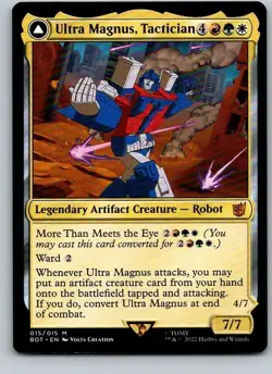 Ultra Magnus, Tactician - BOT - Transformers - Mythic - NM - MTG - Image 1