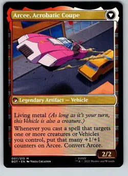 Arcee, Sharpshooter - BOT - Transformers - Mythic - NM - MTG - Image 2