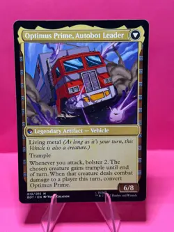 Optimus Prime, Hero - BOT - Transformers - Mythic - NM - MTG - Image 2