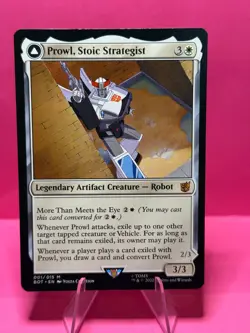 Prowl, Stoic Strategist - BOT - Transformers - Mythic - NM - MTG - Image 1