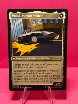 Prowl, Stoic Strategist - BOT - Transformers - Mythic - NM - MTG - Image 2
