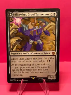 Blitzwing, Cruel Tormentor - BOT - Transformers - Mythic - NM - MTG - Image 1