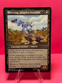 Blitzwing, Cruel Tormentor - BOT - Transformers - Mythic - NM - MTG - Image 2