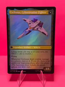 Cyclonus, the Saboteur - BOT - Transformers - Foil Mythic - NM - MTG - Image 2