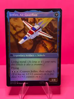 Jetfire, Ingenious Scientist - BOT - Transformers - Foil Mythic - NM - MTG - Image 2