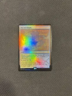 1x Sea of Clouds Commander Legends: Battle for Baldur's Gate Foil NM Unplayed - Image 1