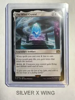 The Wind Crystal x1, MTG, Magic the Gathering, Final Fantasy, FIN, NM - Image 1