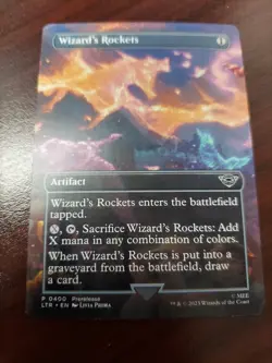 Wizard's Rockets (Borderless) Universes Beyond: the Lord of the Rings: Tales of - Image 1