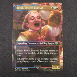 Bilbo, Retired Burglar (Borderless) - U - MtG LotR - NM - 0403 - Image 1