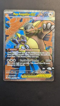 Mega Kangaskhan ex 164/132 Ultra Rare Mega Evolution Pokemon Pack Fresh - Image 1
