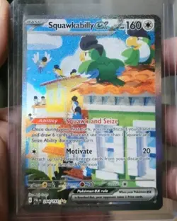 Pokemon TCG: S&V Paldea Evolved - Squawkabilly ex SIR 264/193 - NM Near Mint - Image 1