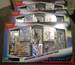 Pokemon Prismatic Evolutions Premium Figure Collection (Umbreon & Espeon Promos) - Image 1