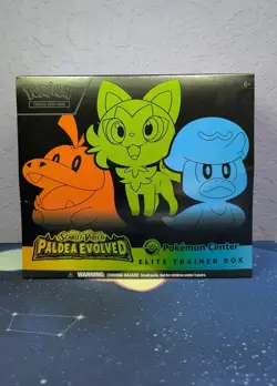 Paldea Evolved Pokemon Center Elite Trainer Box - Factory Sealed - Image 1