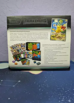 Paldea Evolved Pokemon Center Elite Trainer Box - Factory Sealed - Image 2
