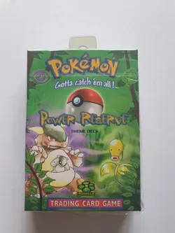 POKEMON TCG JUNGLE THEME DECK POWER RESERVE MINT FACTORY SEALED 1999 J HOOK - Image 1