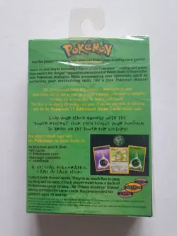 POKEMON TCG JUNGLE THEME DECK POWER RESERVE MINT FACTORY SEALED 1999 J HOOK - Image 2