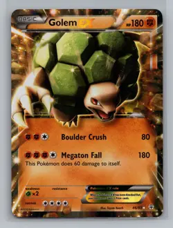 Pokemon Generations Golem EX - NM #46/83 10754 - Image 1