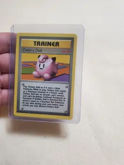 LP Pokemon TCG Clefairy Doll Base Set Trainer 70/102 Unlimited Rare - Image 1