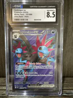 Pokemon TCG Hydreigon EX #161/086 Ultra Rare Holo White Flare 2025 - Image 1