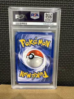 2000 Gym Heroes 1st Edition Rare Rocket’s Snorlax Pokemon PSA 33/132 - Image 2