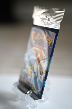 21.24g Pokemon Base Set Booster Pack Unlimited Blastoise WOTC TCG Vintage Sealed - Image 4