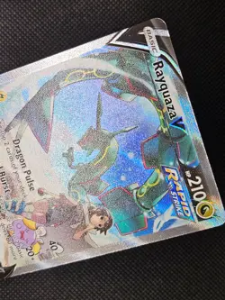 Pokemon TCG Rayquaza V 194/203 Evolving Skies Rare Sword & Shield Alt Art Holo - Image 2