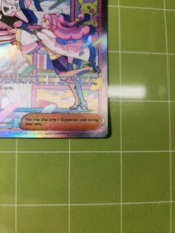 Pokemon TCG Miriam Trainer Full Art Holo Scarlet & Violet Base Set - Image 5