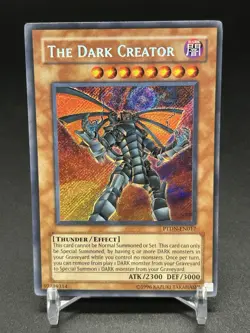 The Dark Creator PTDN-EN017 Unlimited Secret Rare English Konami yugioh NM - Image 1