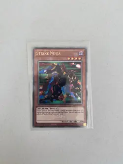 Yugioh Strike Ninja RA03-EN131 Quarter Century Secret Rare 1st Ed NM - Image 1