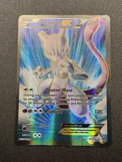 Mewtwo EX 157/162 BREAKthrough 2015 XY Pokemon Card TCG - Image 1
