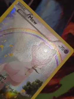 Mew XY110 X&Y Black Star Promo Full Art Holo Pokemon Card - Image 4