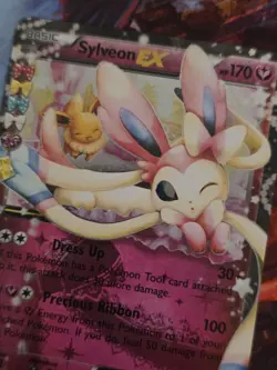 Sylveon EX RC21/RC32 XY Generations Radiant Collection Holo Rare Pokemon Card - Image 2