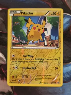 Pikachu 20/108 XY Roaring Skies Reverse Holo Common Pokemon Card - Image 1