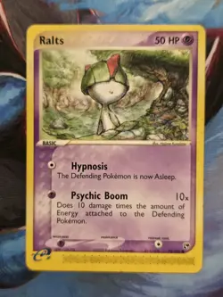 Ralts 74/100 ex Sandstorm Common Pokemon Card - Image 1