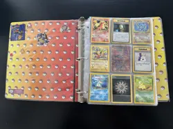 Vintage Pokemon Binder With WOTC Cards & Japanese Neo Genesis File 1 Binder - Image 2