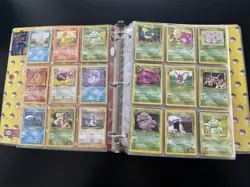 Vintage Pokemon Binder With WOTC Cards & Japanese Neo Genesis File 1 Binder - Image 4