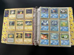 Vintage Pokemon Binder With WOTC Cards & Japanese Neo Genesis File 1 Binder - Image 5