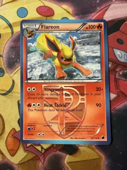 Flareon 12/116 LP (Team Plasma) Plasma Freeze Uncommon Pokemon Card Light Play - Image 1