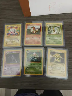 Partial Set Of Pokemon Base Set Cards - Image 1