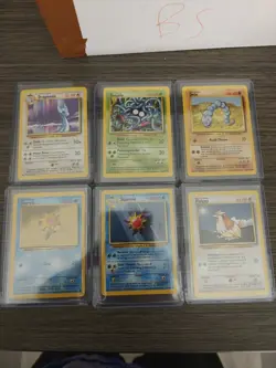 Partial Set Of Pokemon Base Set Cards - Image 4