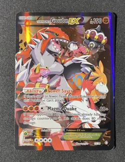 Huge 35+ Card Pokemon Binder Collection Lot Holos Vintage Groudon 15/34 Mew RC24 - Image 2